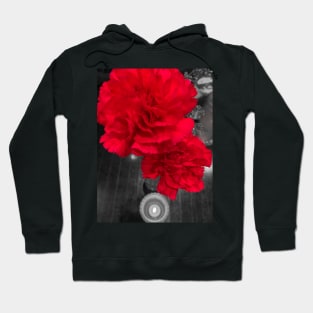 Red Flower Hoodie